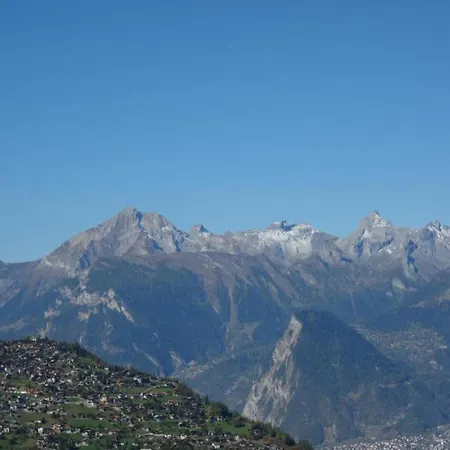 Apartamento With Balcony Views Of Nendaz